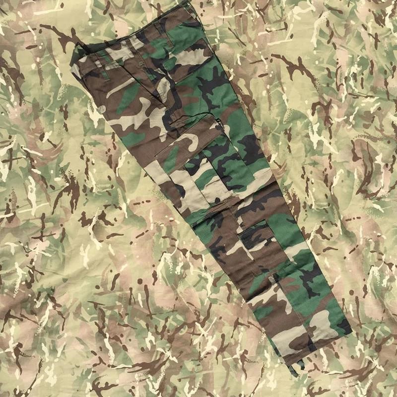 Outdoor Hunting Trousers - Taktyczne spodnie outdoorowe w kamuflażu Woodland,