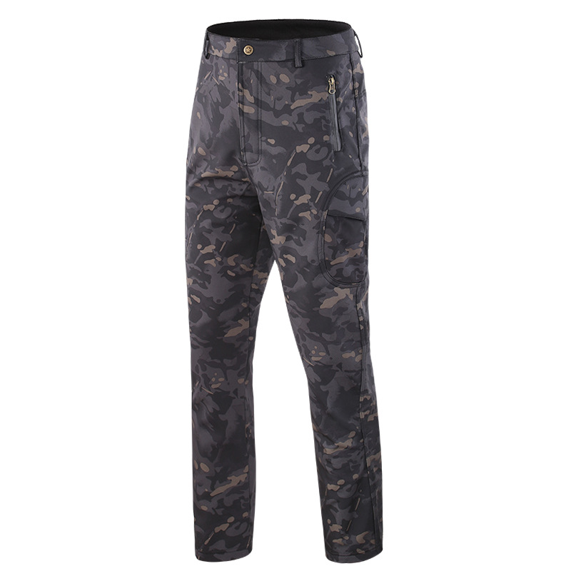 Outdoor Hunting Trousers - Spodnie myśliwskie jesienno-zimowe miękka powłoka spodnie