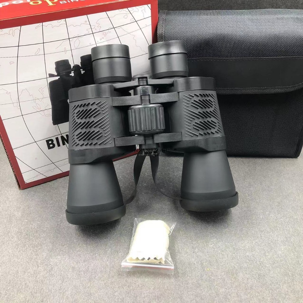 Outdoor Hunting Events - Lornetka 50x50 z czerwonym powłoką, dwutubowa,