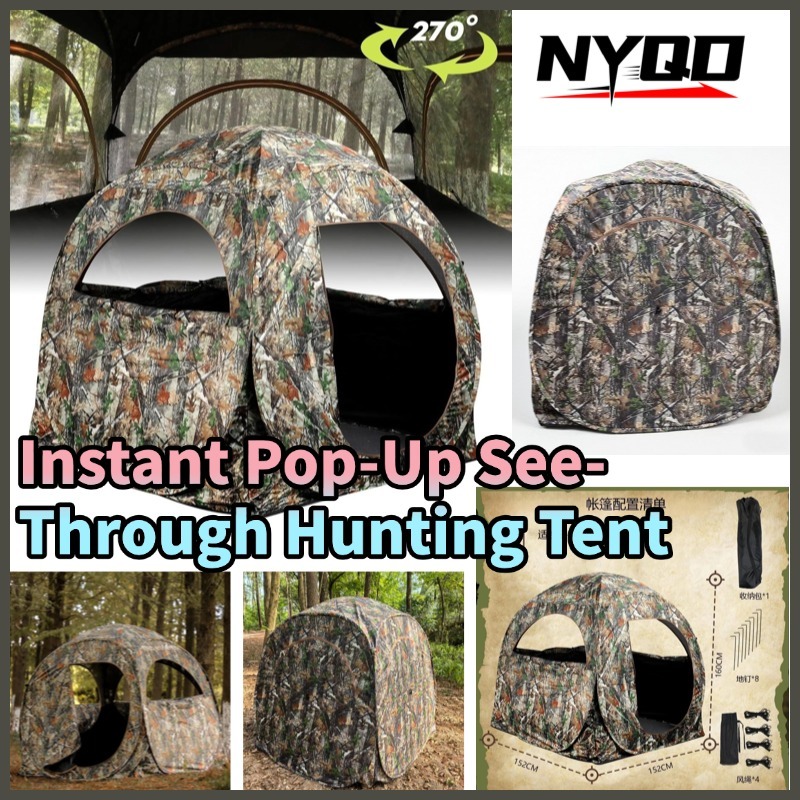Namiot kempingowy typu pop-up, – Hunting And Camping In Forest recenzja i cena