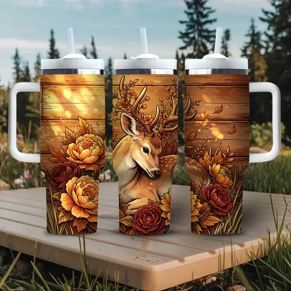 Kubek termiczny 40oz z uchwyte – Hunting Outdoor Background recenzja i cena