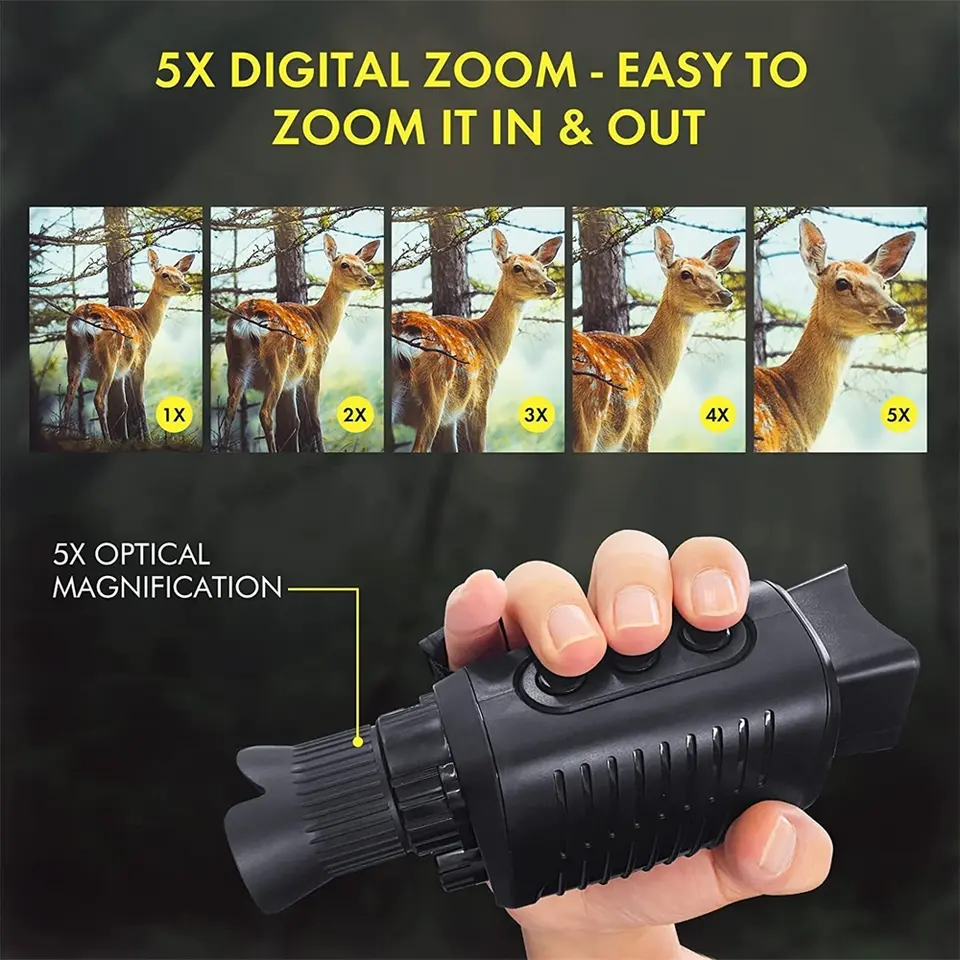 Monokular z kamerą 1080P do po – Outdoor Hunting Video Camera recenzja i cena