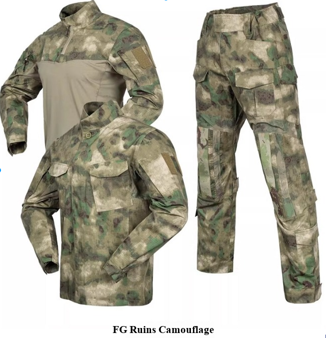 Zestaw munduru w rosyjskim kam – Camouflage Hunting Jacket recenzja i cena